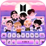 kpop idol crew android application logo